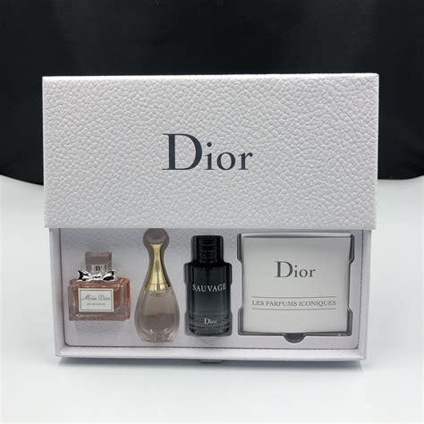 christian dior perfume miniatures|dior perfume birthday gift set.